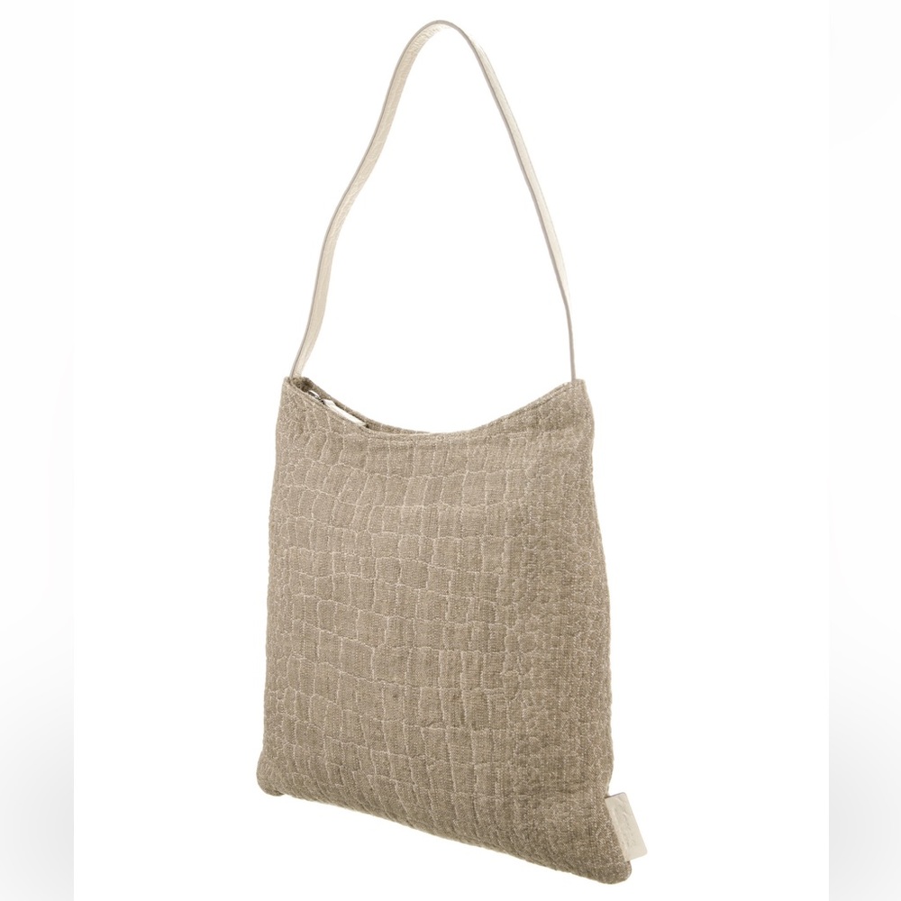 {STAUD} Canvas Leather Tote Bag